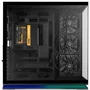 NOX NXHUMMERGALAXYBK Hummer Galaxy Semitorre ATX Negra ARGB con Ventana Frontal y Lateral, sin Fuente